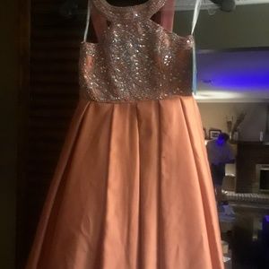 Coral Hannah S XO party dress